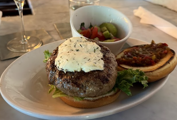 The Public Kitchen & Bar signature dishes The Public BurgerDuroc Pork ChopChicken Bacon Ranch